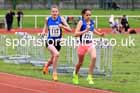 Girls Under-13s 800 metres, 2023 North Eastern Track and Field Champs., Middlesbrough Sports Village, Middlesbrough. Photo: David T. Hewitson/Sports for All Pics